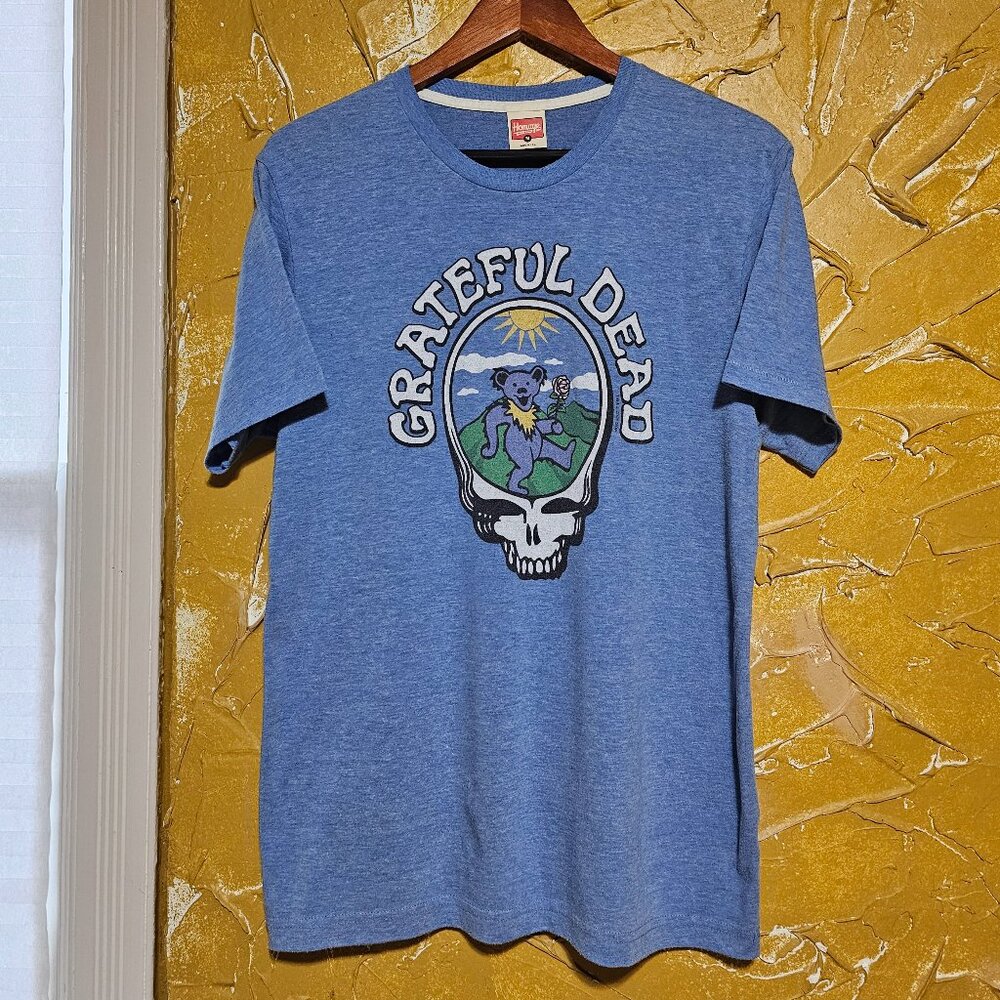 Homage Grateful Dead Ramble On Baby Tee T-Shirt Size Medium